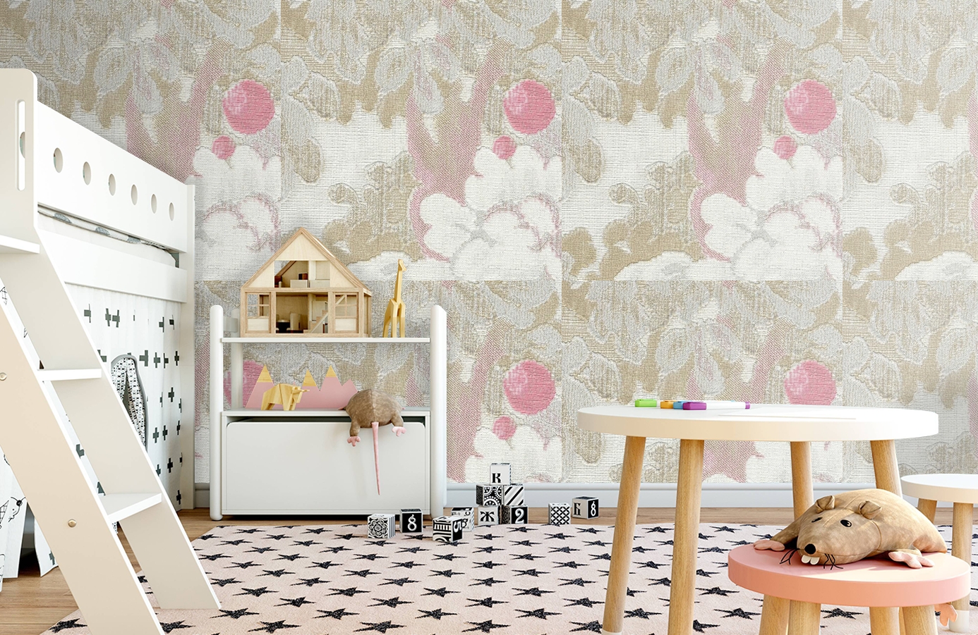 Обои 81693 фото в интерьере детская