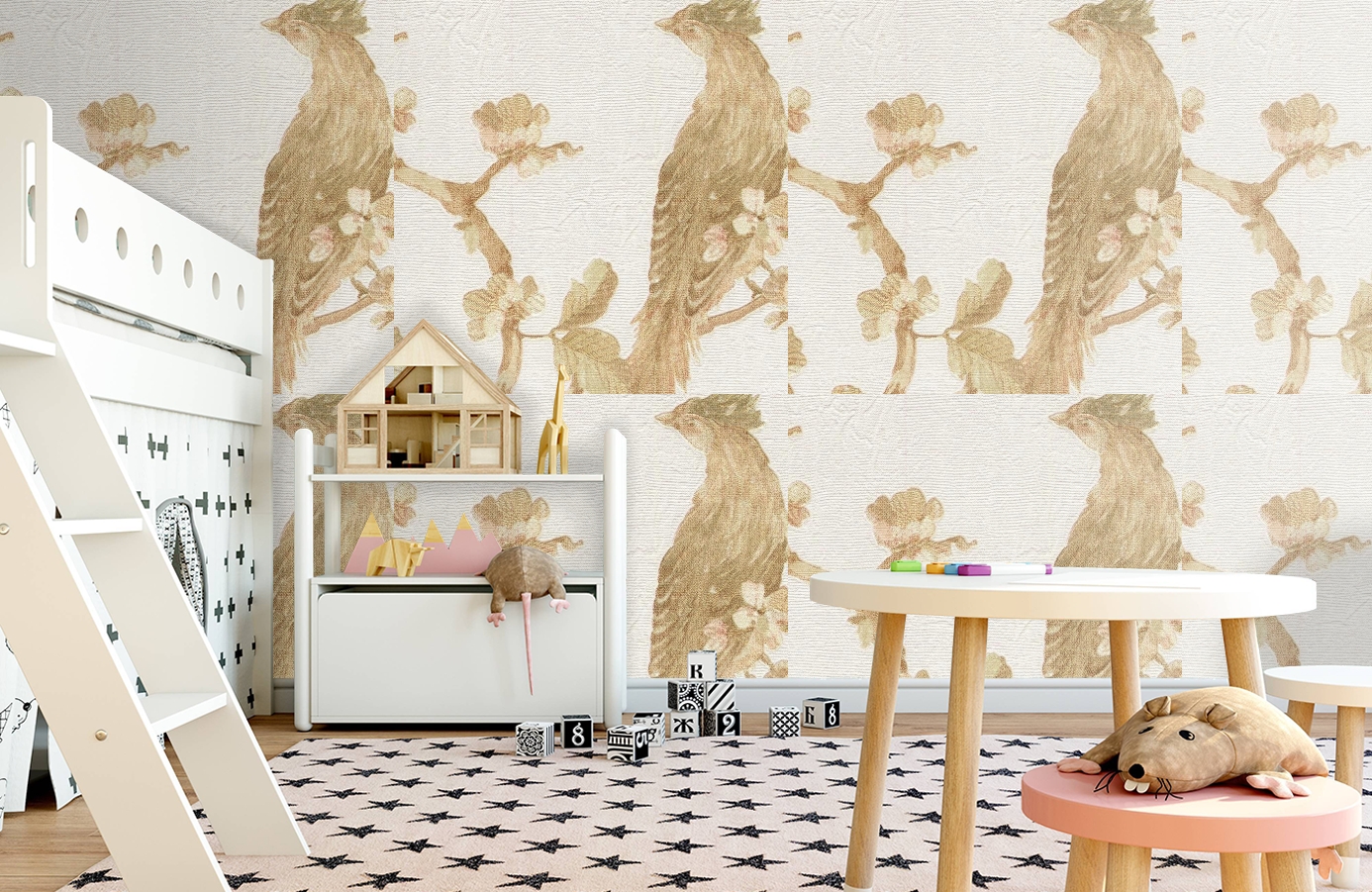 Обои 81727 фото в интерьере детская