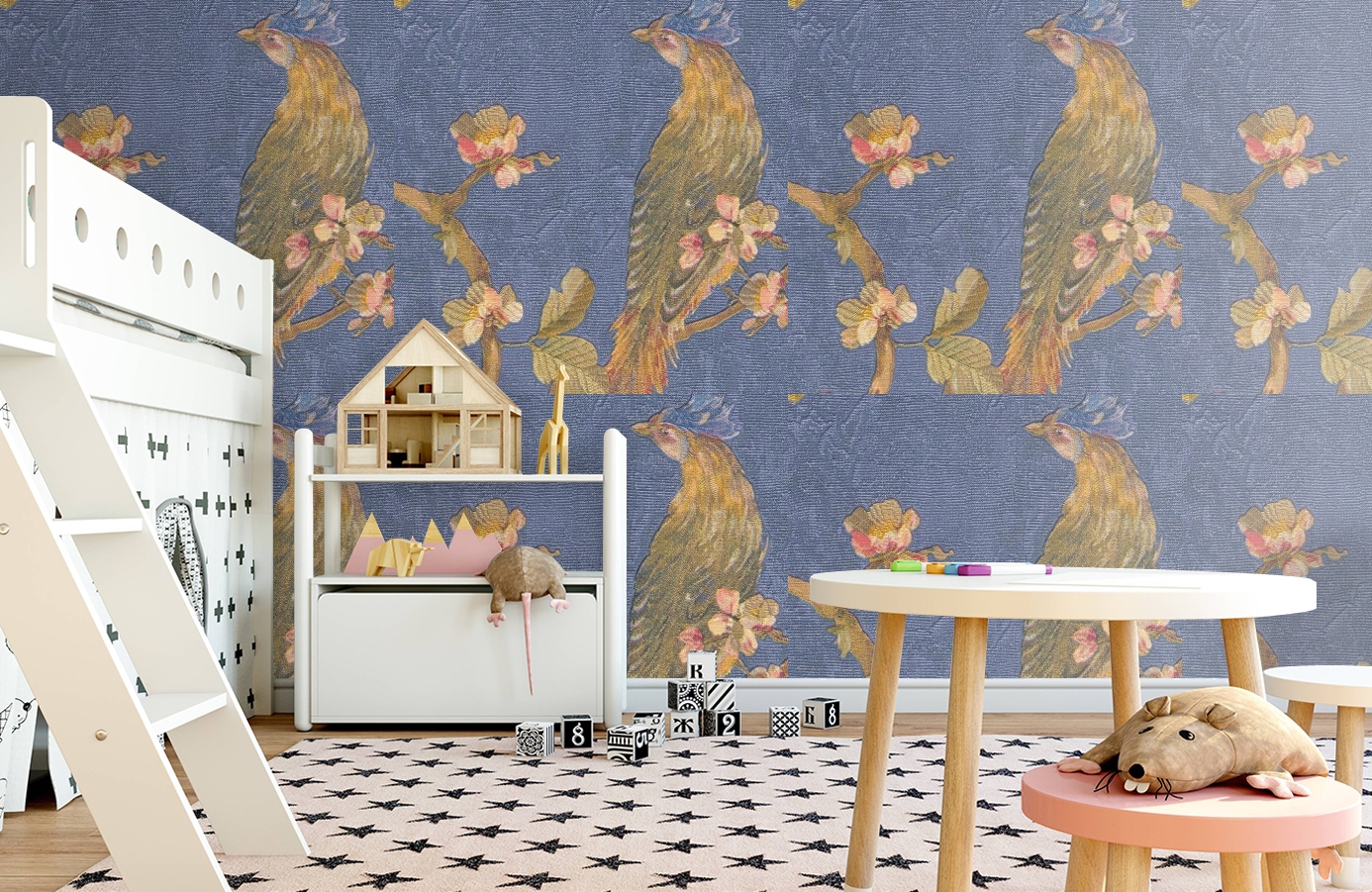 Обои 81729 фото в интерьере детская