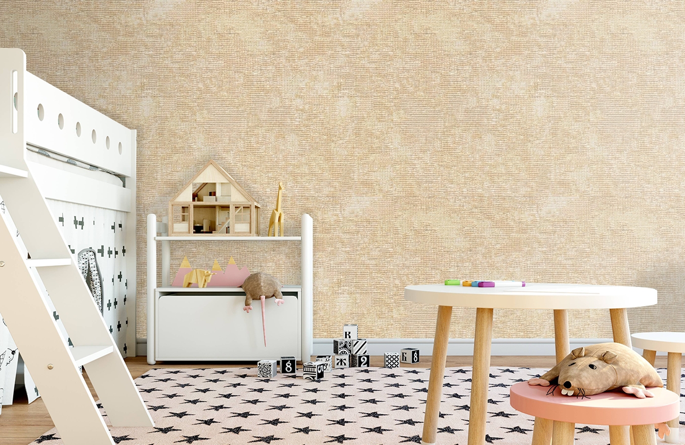 Обои 81753 фото в интерьере детская