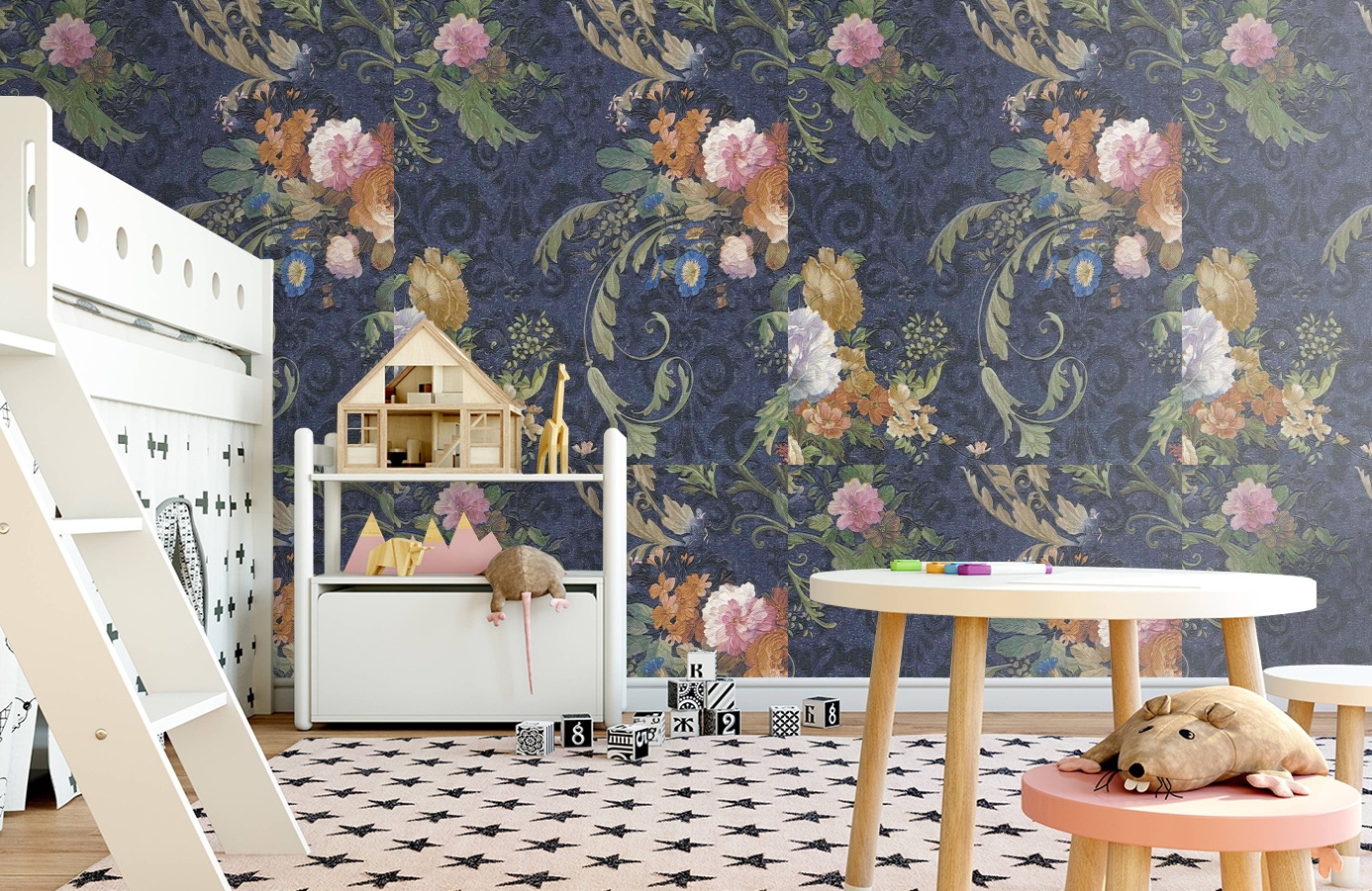 Обои 81823 фото в интерьере детская