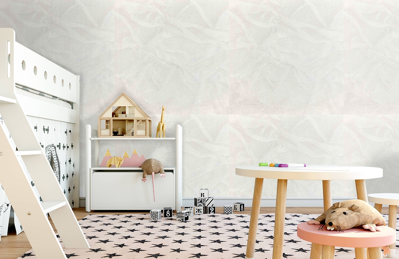 Обои 82418 фото в интерьере детская