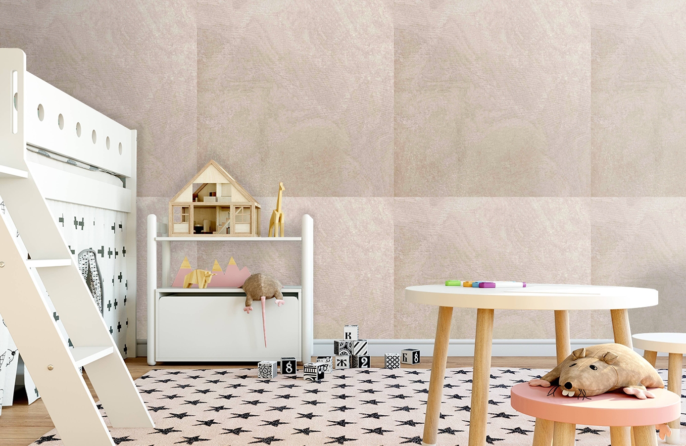 Обои 82463 фото в интерьере детская