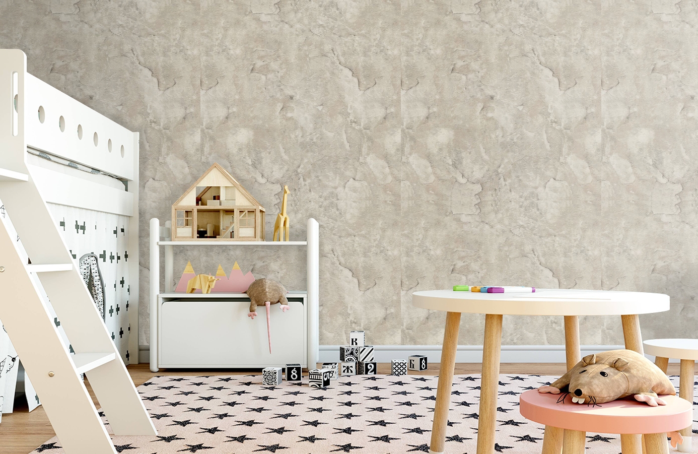 Обои 82660 фото в интерьере детская