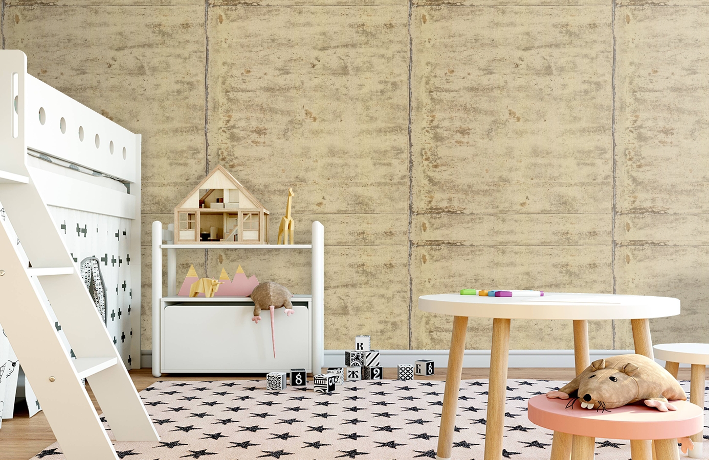 Обои 83251 фото в интерьере детская