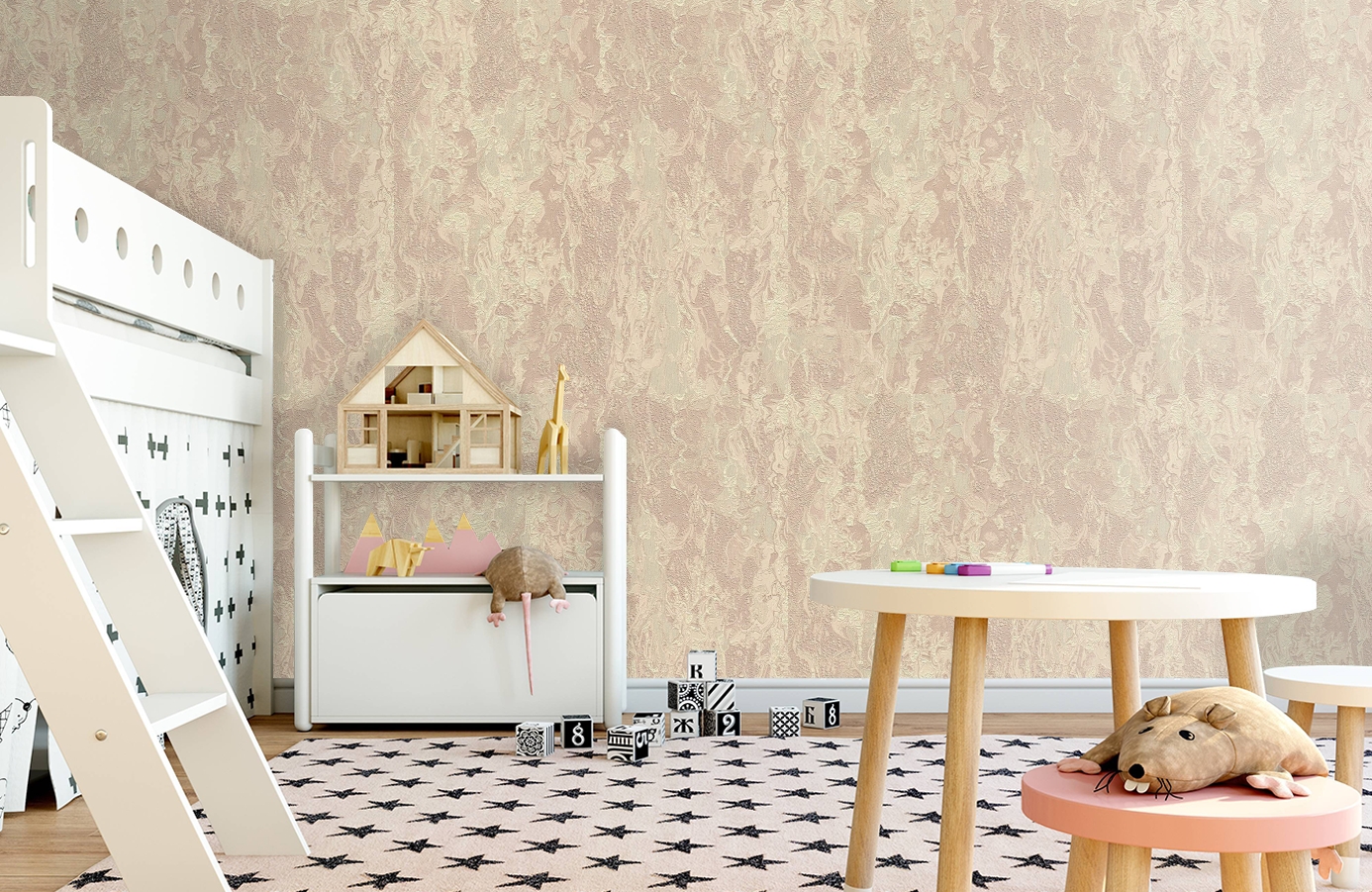 Обои 83439 фото в интерьере детская