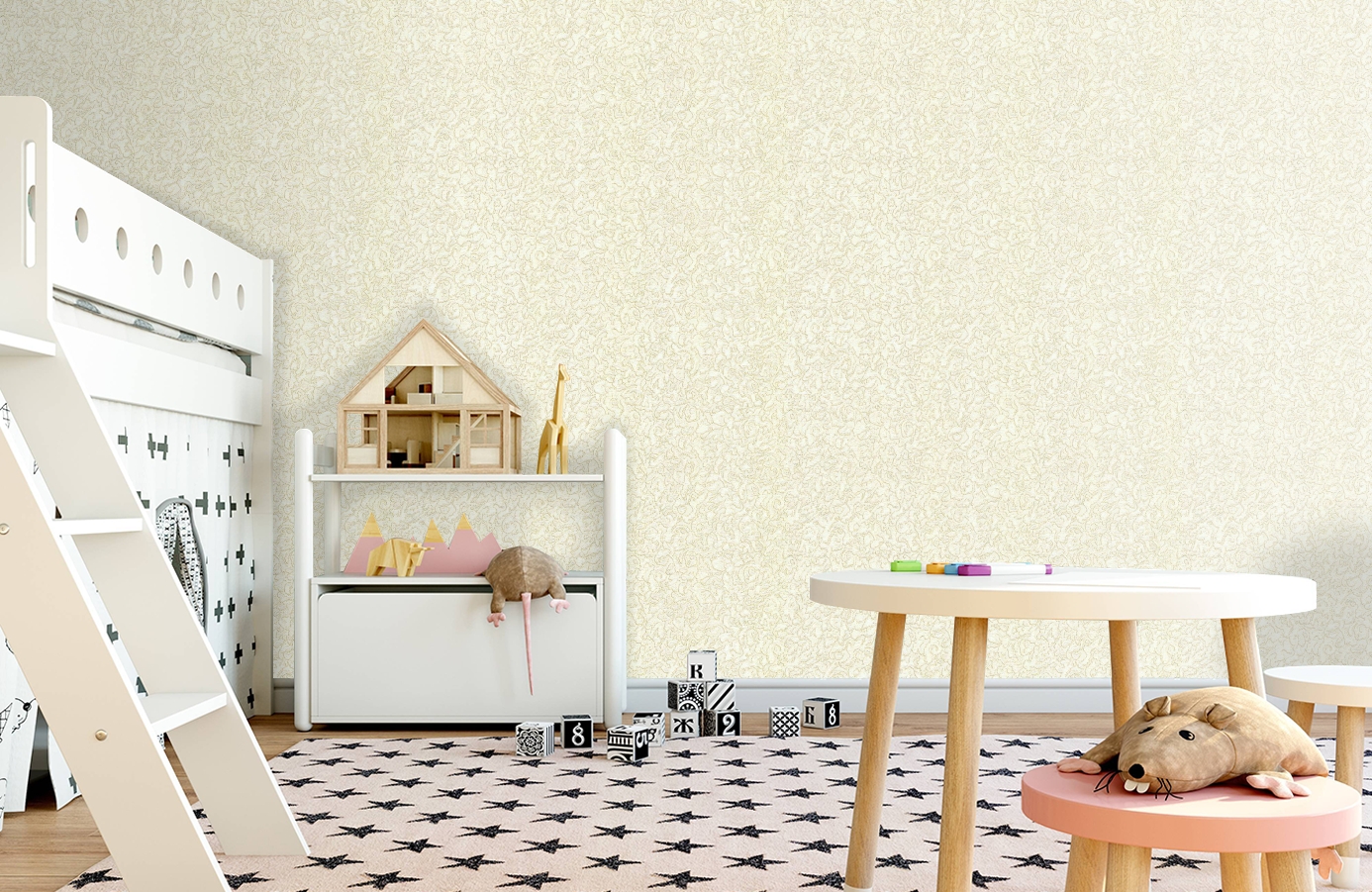 Обои 83468 фото в интерьере детская