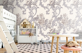 Обои 1069-01 фото в интерьере детская превью