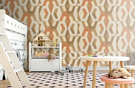 Обои 1137-06 фото в интерьере детская превью