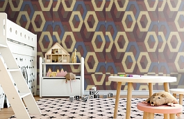 Обои 1137-07 фото в интерьере детская превью