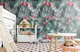 Обои 1159-09 фото в интерьере детская превью