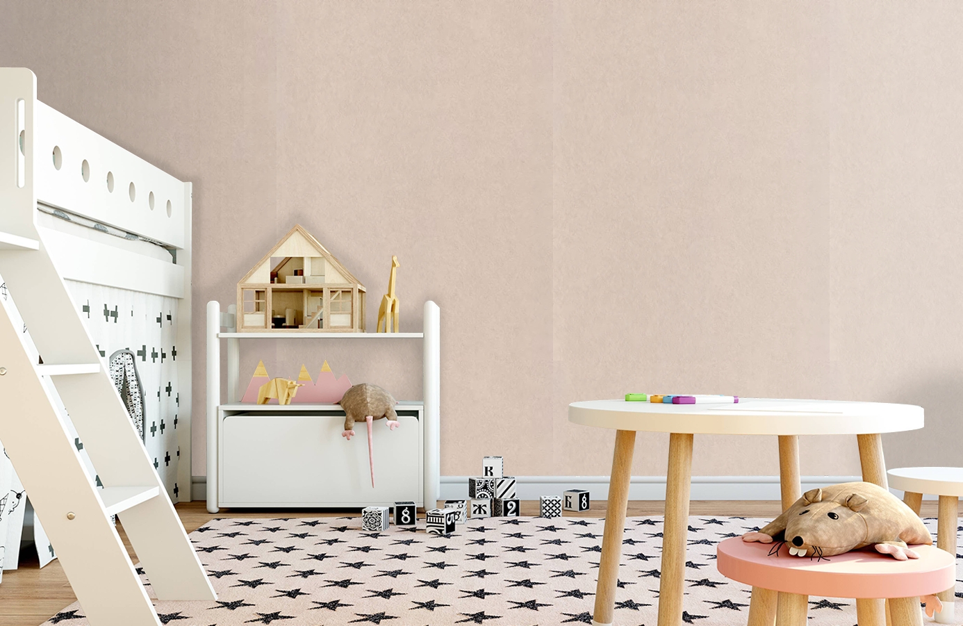 Обои 4304-8 фото в интерьере детская Обои 4304-8 фото в интерьере детская