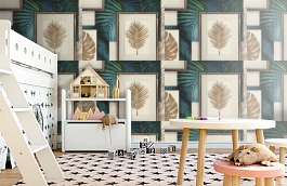 Обои 7043-01 фото в интерьере детская превью