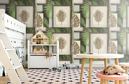 Обои 7043-04 фото в интерьере детская превью