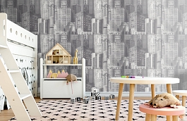 Обои 7062-11 фото в интерьере детская превью