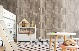 Обои 7062-12 фото в интерьере детская превью