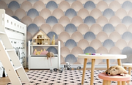 Обои 7109-03 фото в интерьере детская превью