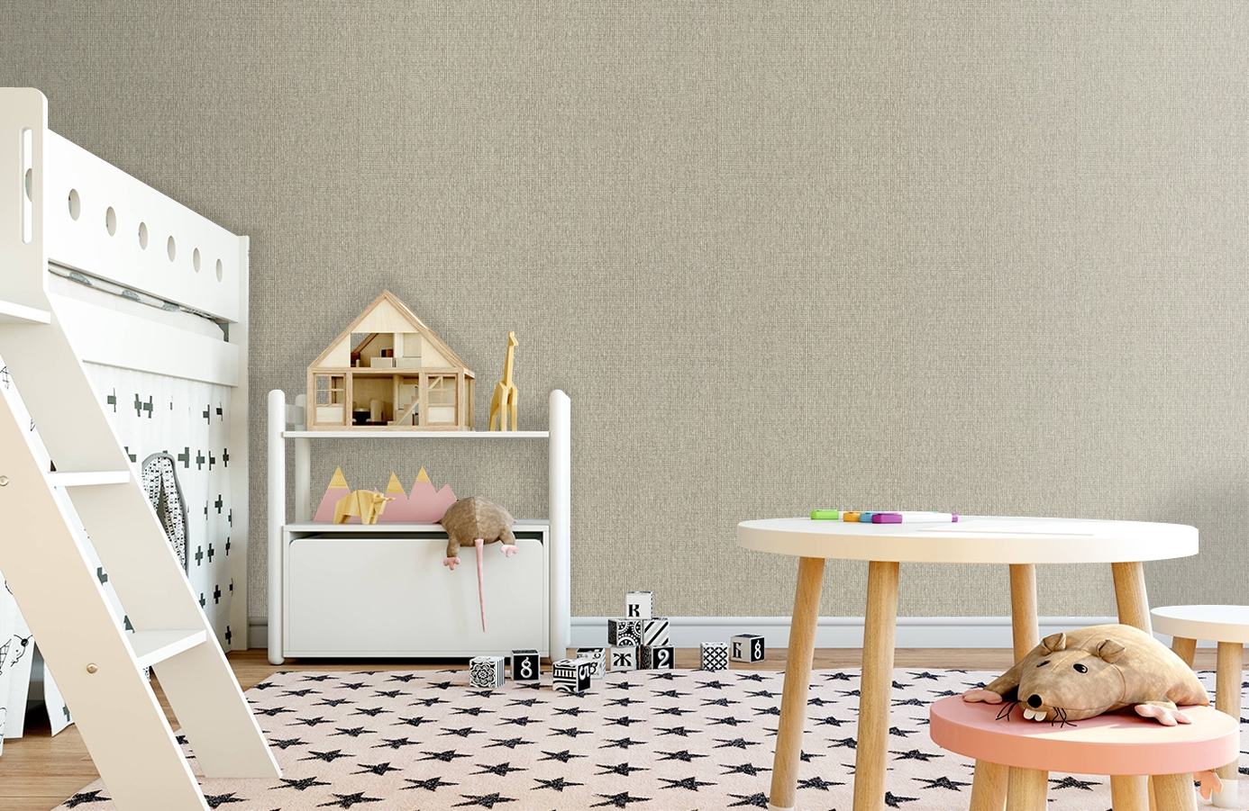 Обои 97209 фото в интерьере детская