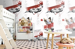 Обои E-D-007B фото в интерьере детская превью