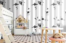 Обои 240151 фото в интерьере детская превью