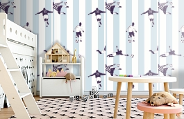 Обои 240152 фото в интерьере детская превью