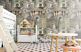 Обои 240211 фото в интерьере детская превью