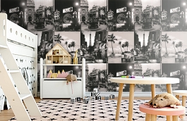 Обои 240221 фото в интерьере детская превью