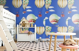 Обои 240395 фото в интерьере детская превью