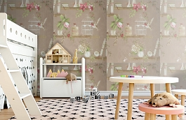 Обои 240431 фото в интерьере детская превью