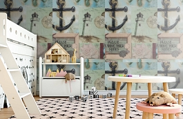 Обои 240442 фото в интерьере детская превью