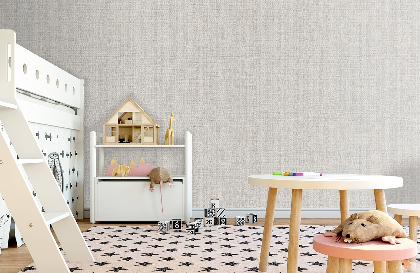 Обои 32856 фото в интерьере детская