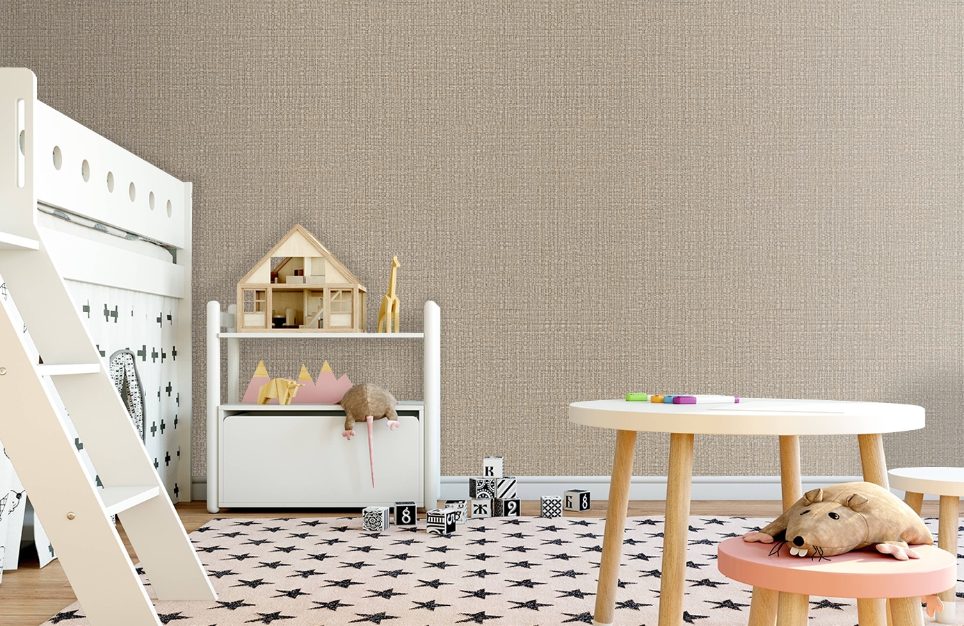 Обои 32860 фото в интерьере детская