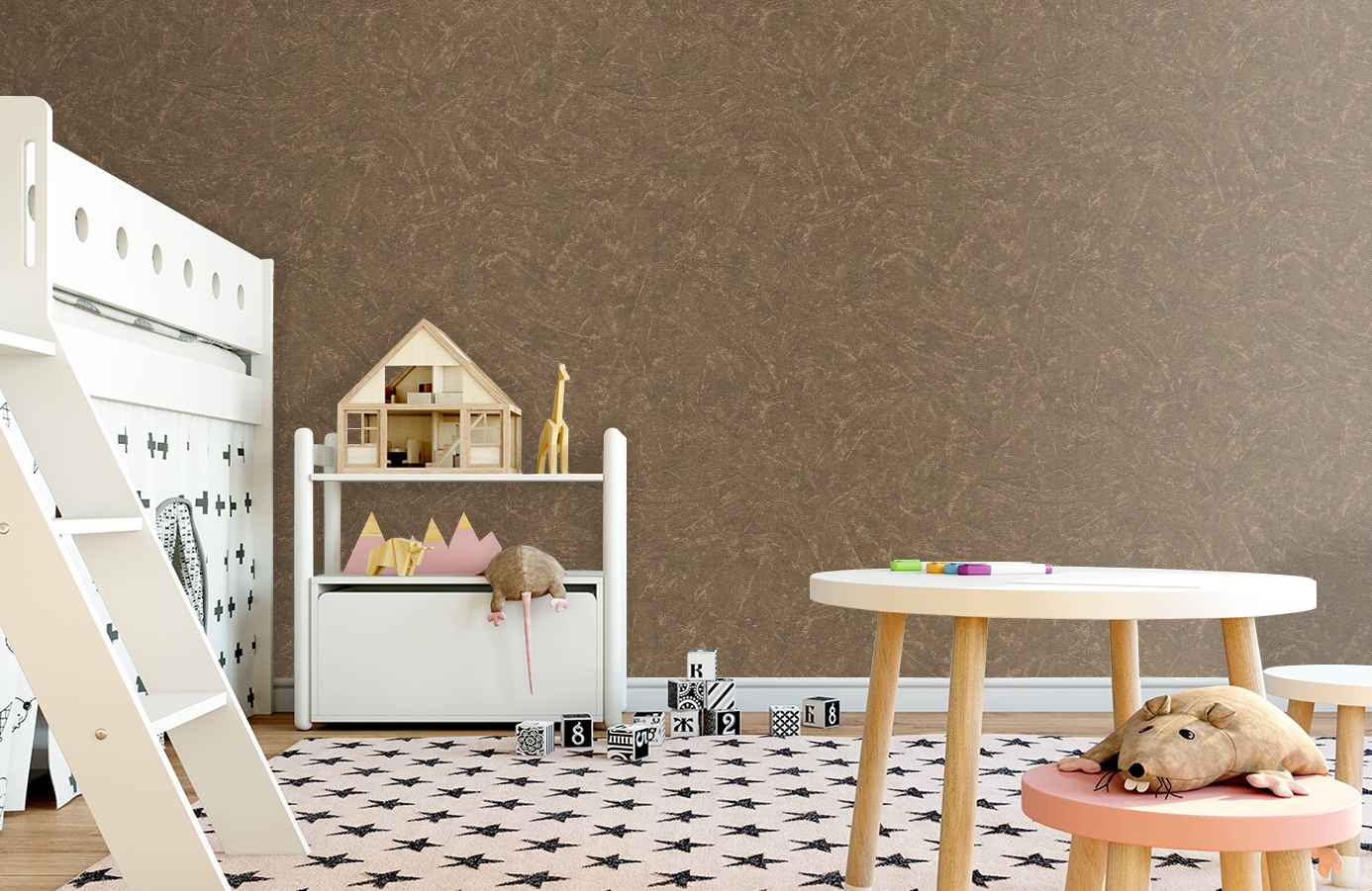 Обои 32869 фото в интерьере детская