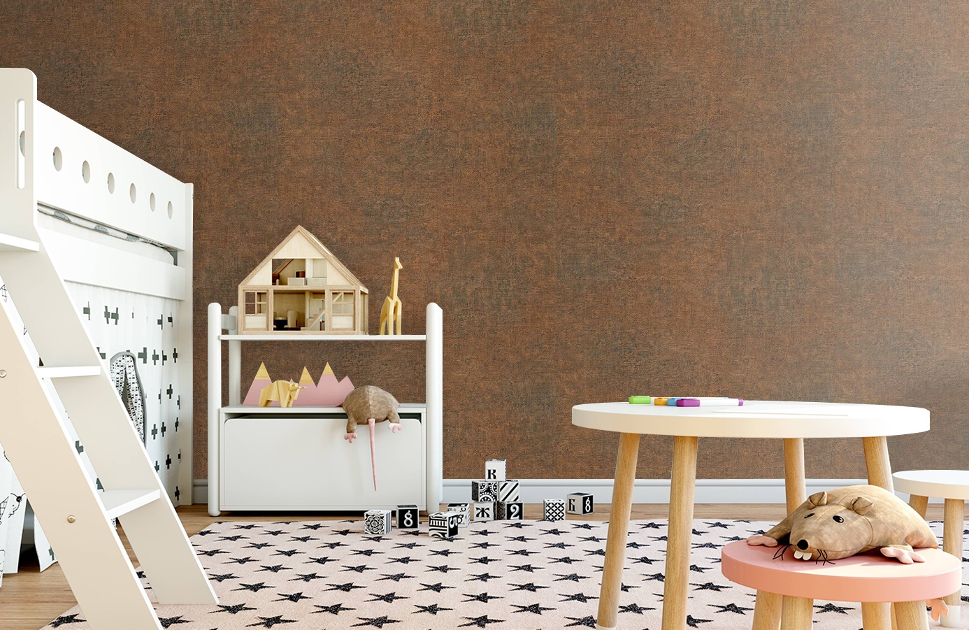 Обои 32879 фото в интерьере детская