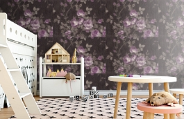 Обои 9011-12 фото в интерьере детская превью