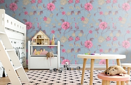 Обои 9112-03 фото в интерьере детская превью