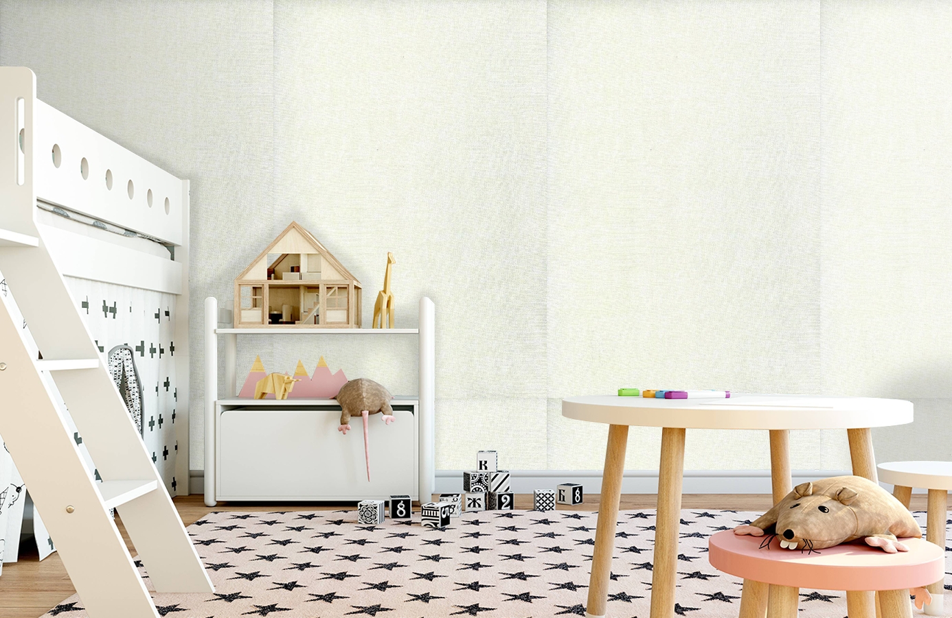 Обои 02554-62 фото в интерьере детская Обои 02554-62 фото в интерьере детская