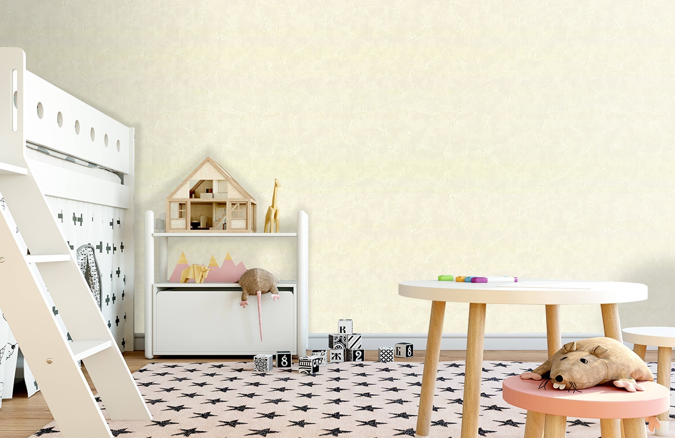 Обои 10273-01 фото в интерьере детская