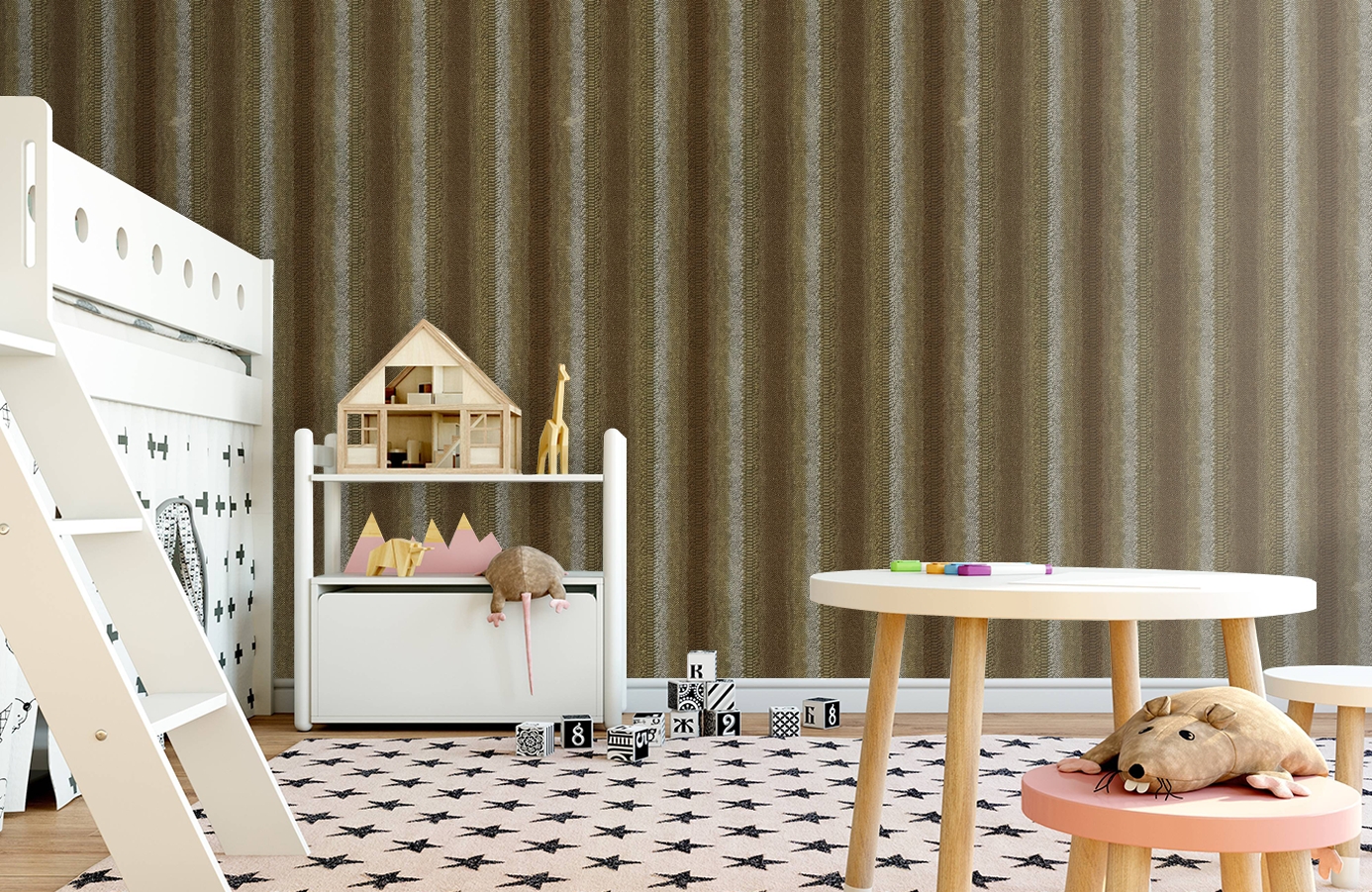 Обои 18091 фото в интерьере детская Обои 18091 фото в интерьере детская