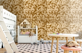 Обои 195028 фото в интерьере детская превью