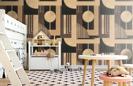 Обои 33411 фото в интерьере детская превью