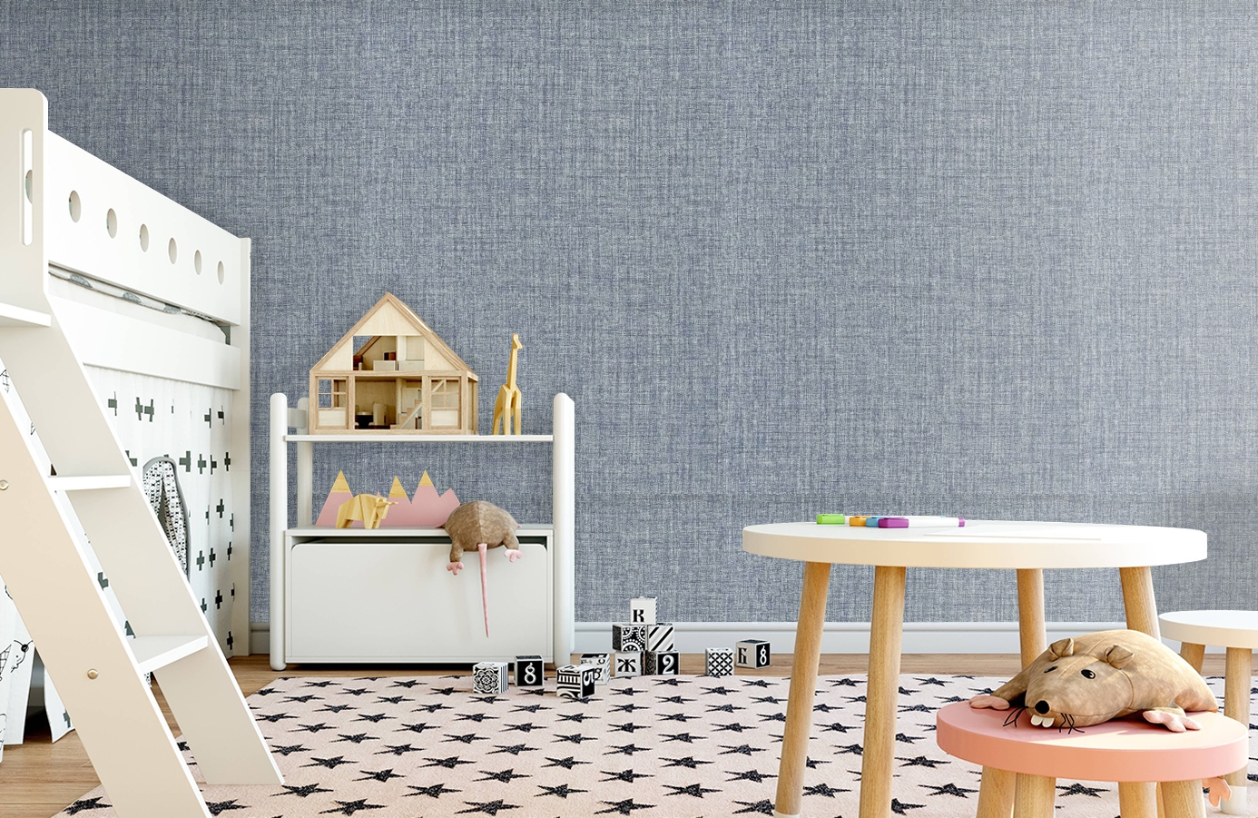 Обои 940312 фото в интерьере детская Обои 940312 фото в интерьере детская