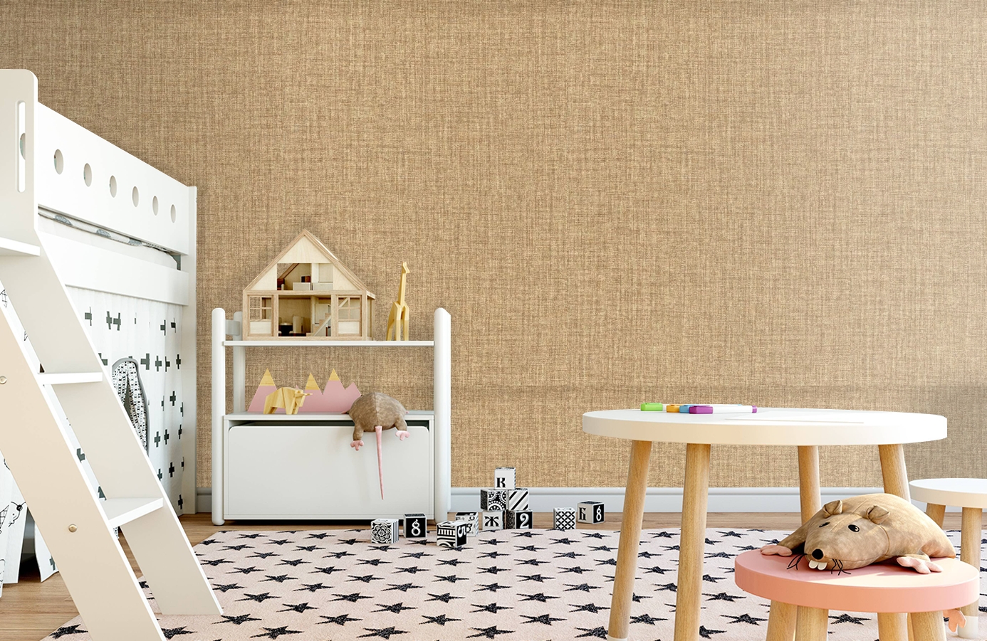 Обои 940343 фото в интерьере детская Обои 940343 фото в интерьере детская