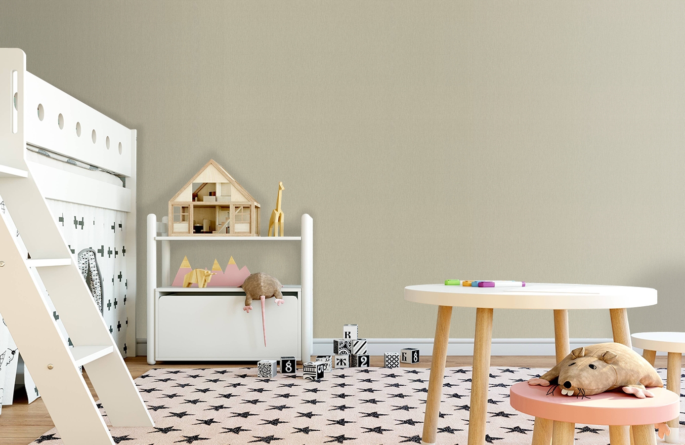 Обои 979381 фото в интерьере детская