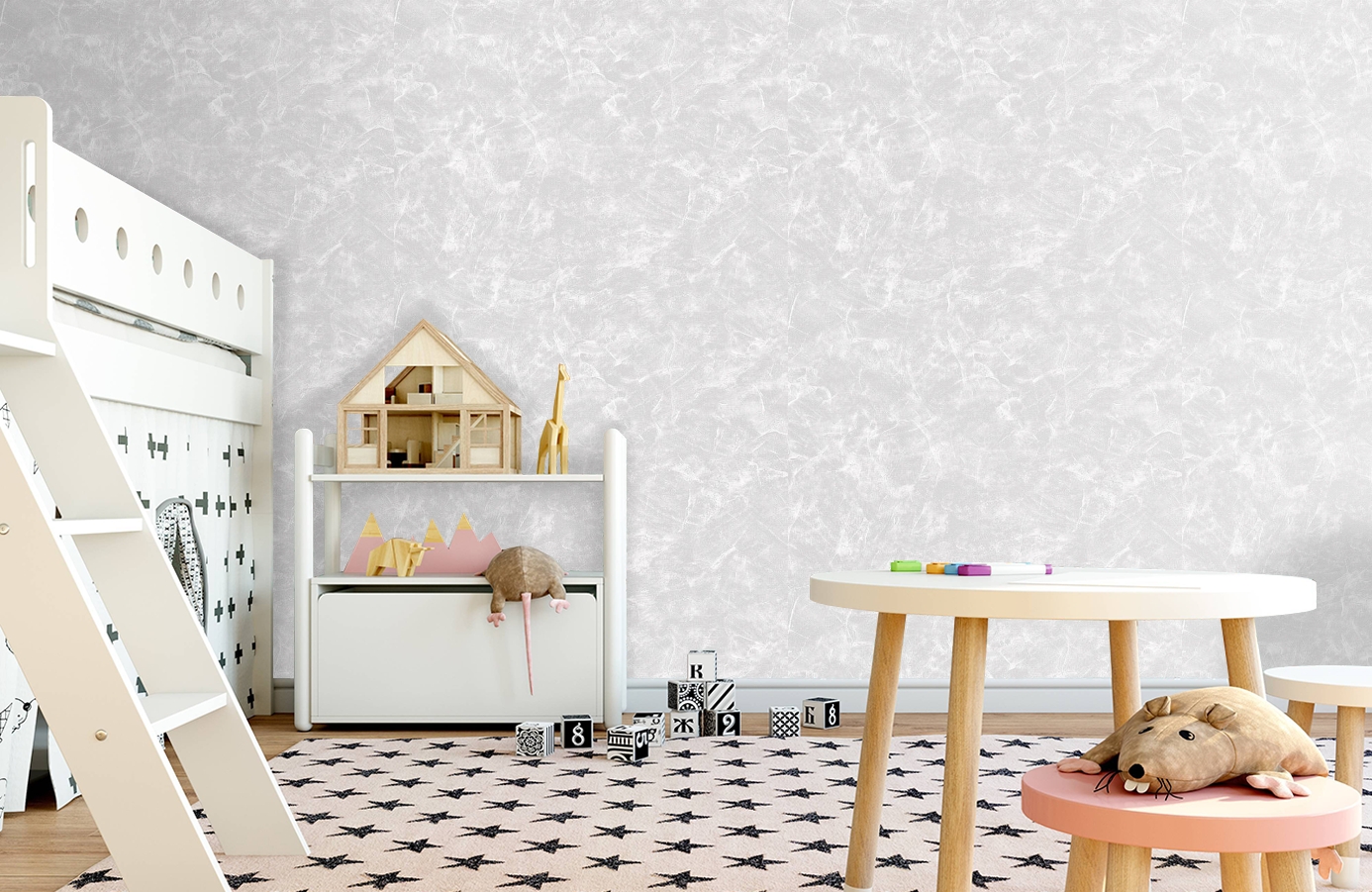 Обои 281087 фото в интерьере детская