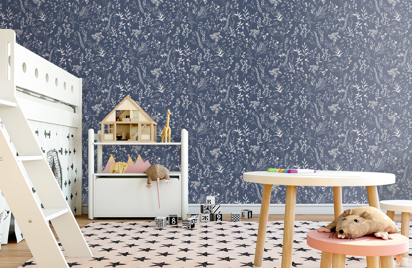 Обои 285219 фото в интерьере детская