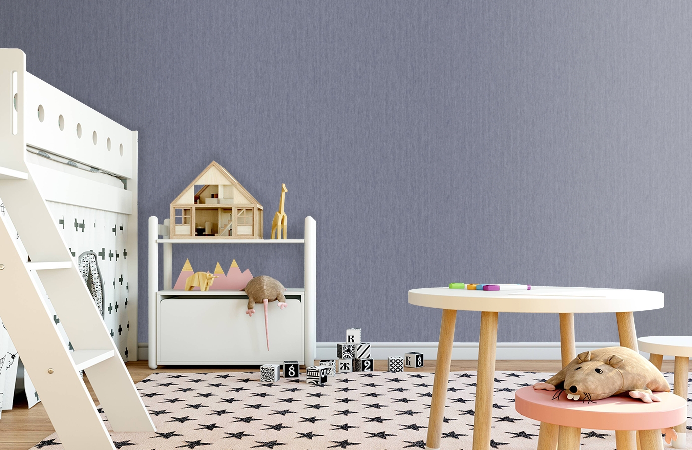 Обои 285549 фото в интерьере детская