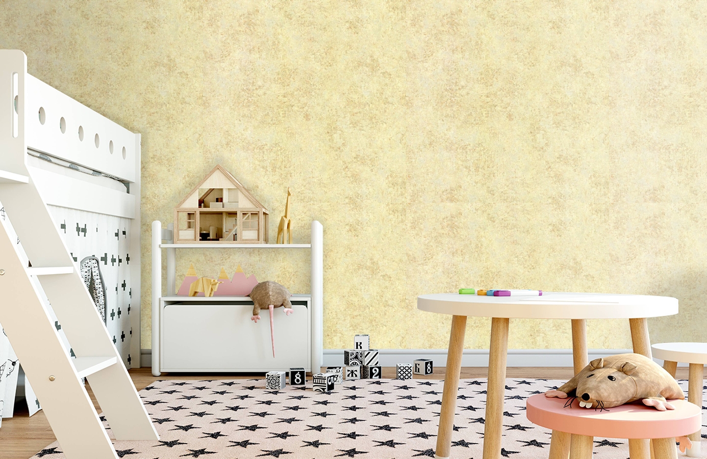 Обои 82051 фото в интерьере детская
