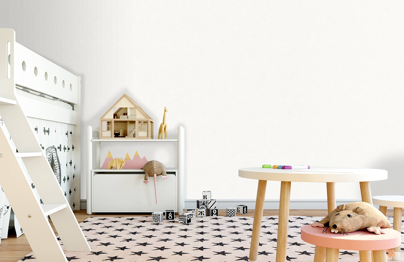 Обои 889261 фото в интерьере детская