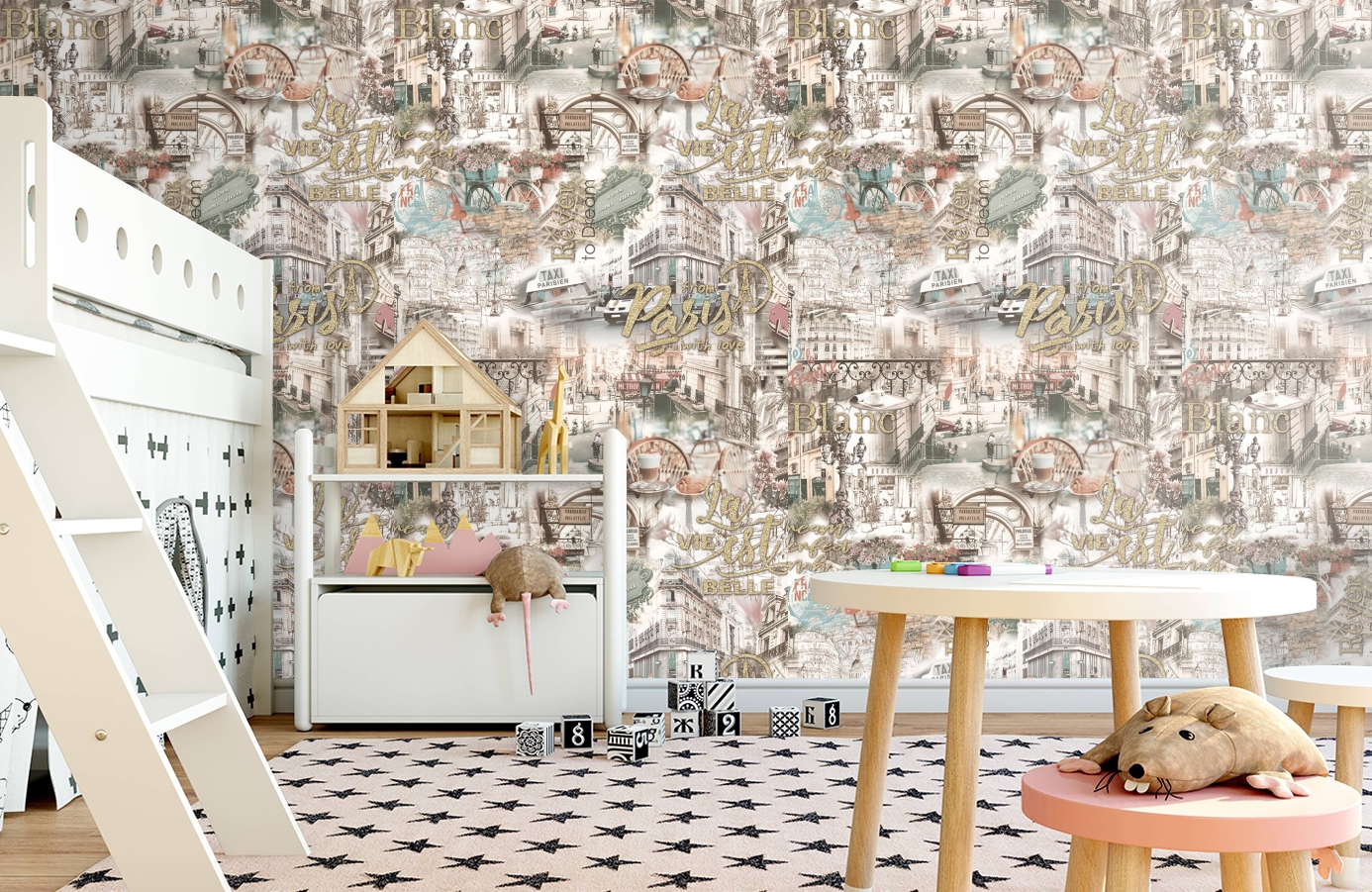 Обои 889433 фото в интерьере детская